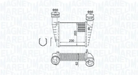 Інтеркулер MAGNETI MARELLI 351319205210