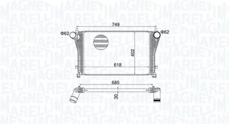 Интеркуллер MAGNETI MARELLI 351319205370