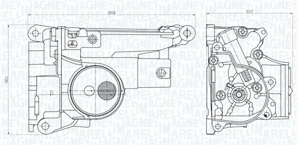 Водяний насос MAGNETI MARELLI 351516000049 (фото 1)