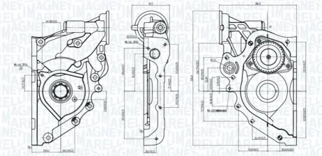 Масляний насос MAGNETI MARELLI 351516000080