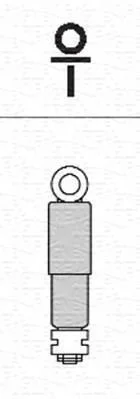 Амортизатор задн Лів/Прав OPEL ASTRA F, ASTRA F CLASSIC, KADETT D, KADETT E 1.2-2.0 08.79-01.05 MAGNETI MARELLI 351886070000 (фото 1)