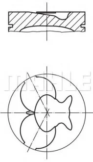 A_Поршень Mahle MB MAHLE / KNECHT 0022402