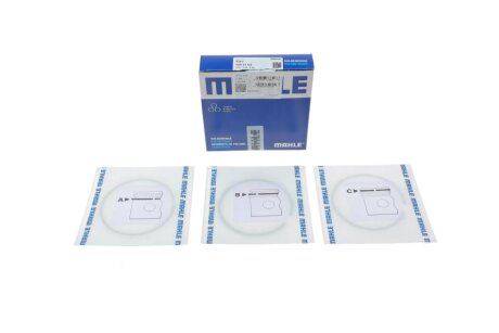 Комплект поршневих кілець AR/FIAT /OPEL "1,9CDTi "03>> MAHLE / KNECHT 00981N2