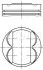 Поршень MAHLE / KNECHT 011 PI 00105 000 (фото 1)