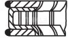 Комплект поршневих кілець MAHLE / KNECHT 011RS001050N0 (фото 3)