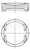Поршень MAHLE / KNECHT 0157600 (фото 1)