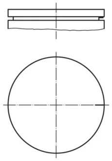 Поршень MAHLE / KNECHT 021 03 00