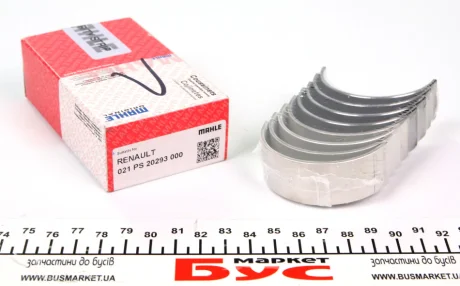 Вкладиші шатунні Mahle RENAULT MAHLE / KNECHT 021PS20293000