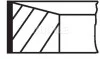 Комплект поршневых колец MAHLE / KNECHT 021RS001150N2 (фото 1)