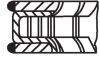 Комплект поршневих кілець MAHLE / KNECHT 021RS001300N0 (фото 3)