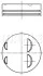 Поршень RENAULT CLIO, MEGANE, SCENIC II 1.4 10.99- (80mm/+0.5) MAHLE / KNECHT 022 05 01