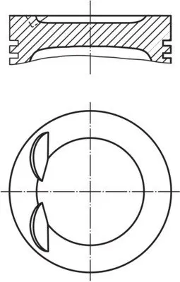Поршень MAHLE / KNECHT 028PI00143000 (фото 1)