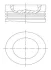Поршень MAHLE / KNECHT 028 PI 00155 001 (фото 1)