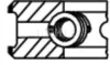 Комплект поршневых колец Audi "08-18 MAHLE / KNECHT 028RS101130N0 (фото 3)