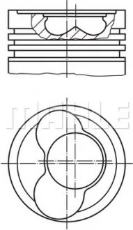 Поршень MAHLE / KNECHT 030 65 02