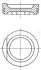 Поршень VW Passat/Jetta II/Golf 1.6 83-92 (81.51mm/+0.5) MAHLE / KNECHT 034 76 02 (фото 1)