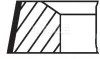 Комплект поршневых колец Mahle PEUGEOT MAHLE / KNECHT 03980N0 (фото 2)