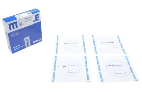 Кольца поршневые MAHLE / KNECHT 040 02 N0