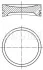 Поршень MAHLE / KNECHT 0401100 (фото 1)