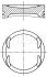 Поршень MAHLE / KNECHT 0830800 (фото 1)