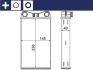 Радіатор пічки Audi A4 00-09 MAHLE / KNECHT AH 7 000S (фото 1)