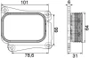 Радіатор масляний MAHLE / KNECHT CLC 111 000S (фото 1)