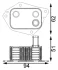 Радіатор масляний HYUNDAI/KIA \'\'1.4-1.7CRDi \'\' 05>> MAHLE / KNECHT CLC199000S (фото 1)
