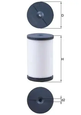 Фільтр АКПП AUDI/SKODA/VW A1/A3/Octavia/Rapid/Golf "06-18 MAHLE / KNECHT HX191 (фото 1)