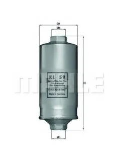 Фильтр топливный Mahle Ford MAHLE / KNECHT KL59