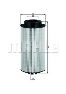 Фильтр топливный Mahle MAN MAHLE / KNECHT KX264D