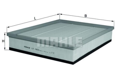 Фильтр воздушный Vectra 03-/Croma 05- MAHLE / KNECHT LX 1602