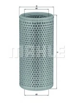 Фильтр воздушный Mahle Citroen, Peugeot MAHLE / KNECHT LX502