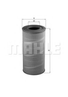 Фильтр воздушный MAHLE / KNECHT LX619