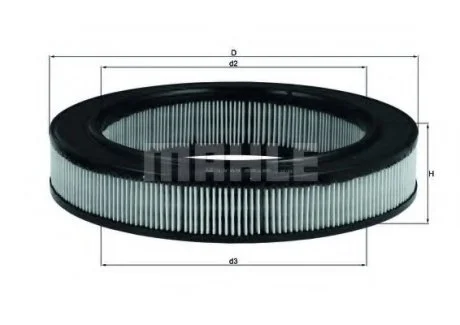 Фильтр воздушный Mahle Opel MAHLE / KNECHT LX69