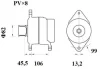 Генератор MAHLE / KNECHT MG 877 (фото 2)