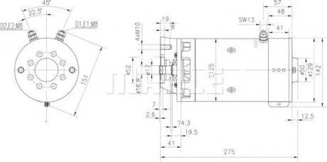 Деталь паливного насоса MAHLE / KNECHT MM203