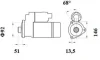 Стартер MAHLE / KNECHT MS 778 (фото 2)