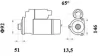 Стартер MAHLE / KNECHT MS 998 (фото 2)