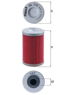 Фільтр масляний MAHLE / KNECHT OX115