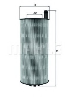 Фильтр масляный MAHLE / KNECHT OX4239D