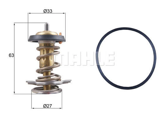 Термостат MAHLE / KNECHT TX 264 82D (фото 1)