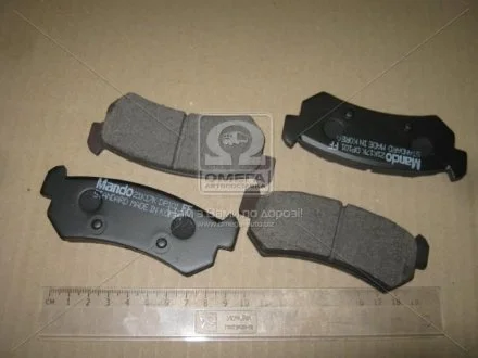 Комплект тормозных колодок MANDO MPD22