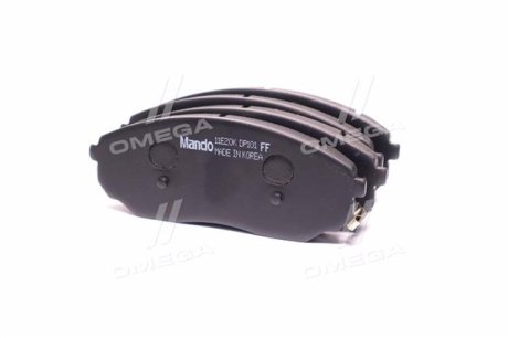 Комплект тормозных колодок MANDO MPK20