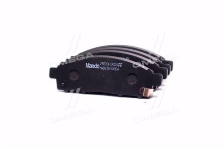 Колодки тормозные дисковые передние MANDO MPM05