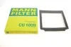 Фильтр салона MANN CU 1009 (фото 2)