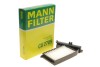 Фильтр салона MANN CU 2709 (фото 2)