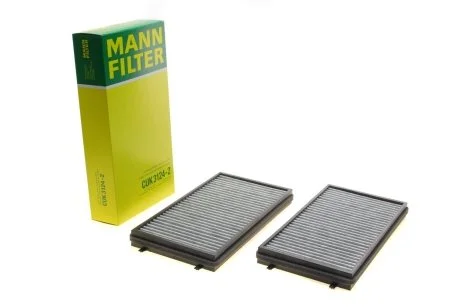 Фільтр салону (к-кт) -FILTER MANN CUK 3124-2