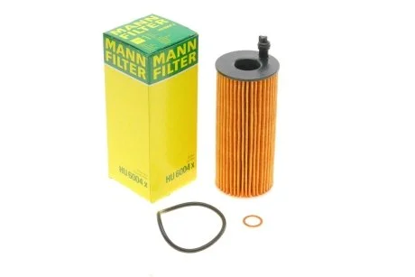 Фильтр масляный -FILTER MANN HU 6004 X