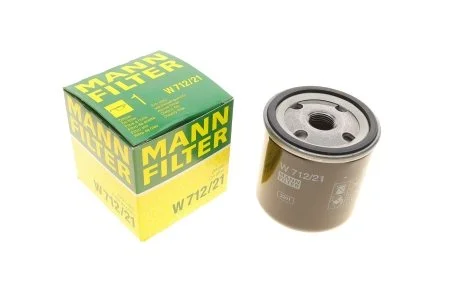 Фільтр масляний -FILTER MANN W 712/21
