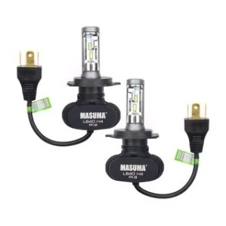Лампа светодиодная LED H4 6000K 4000Lm P43T, Комплект 2шт  MASUMA L640